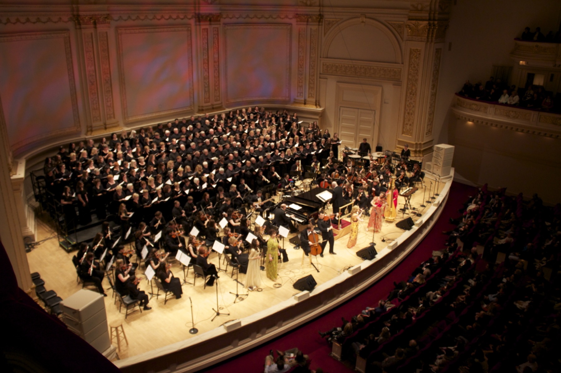 The Annie Moses Band with orchestra at Carnegie Hall